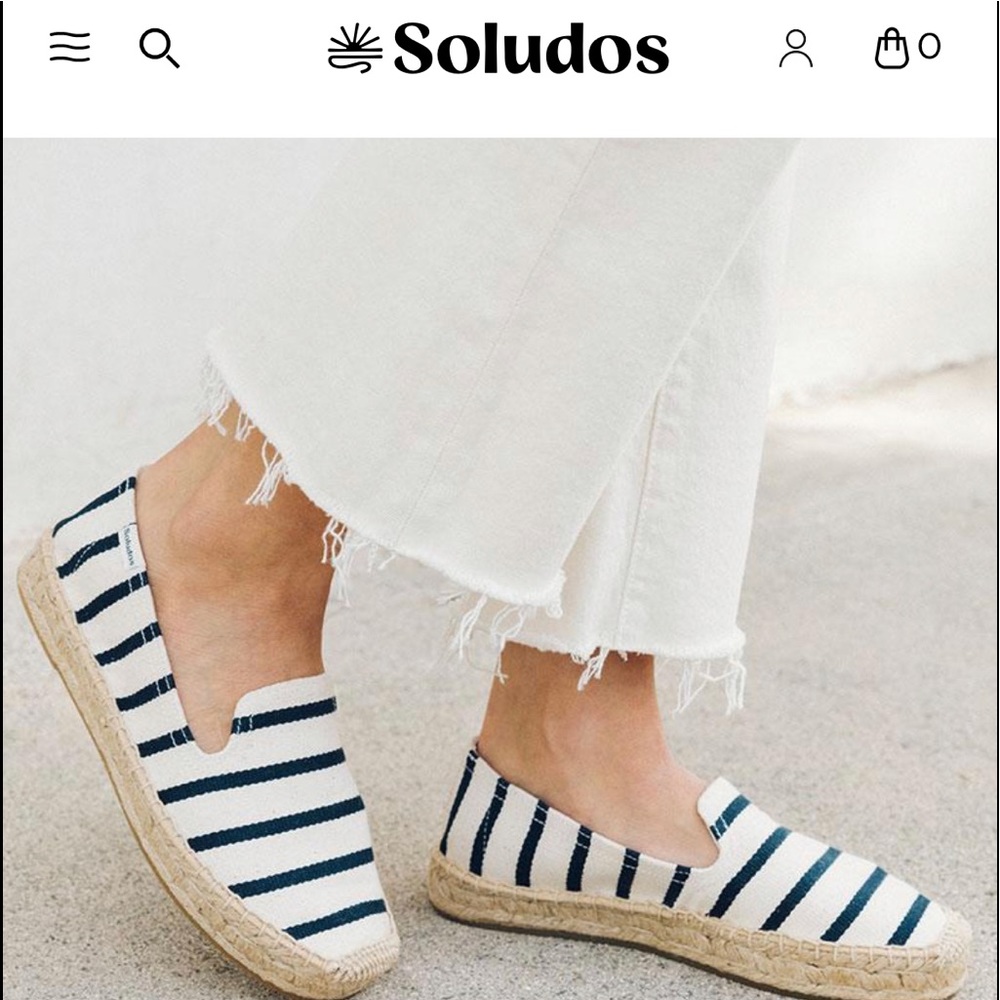 Soludos Striped Espadrilles